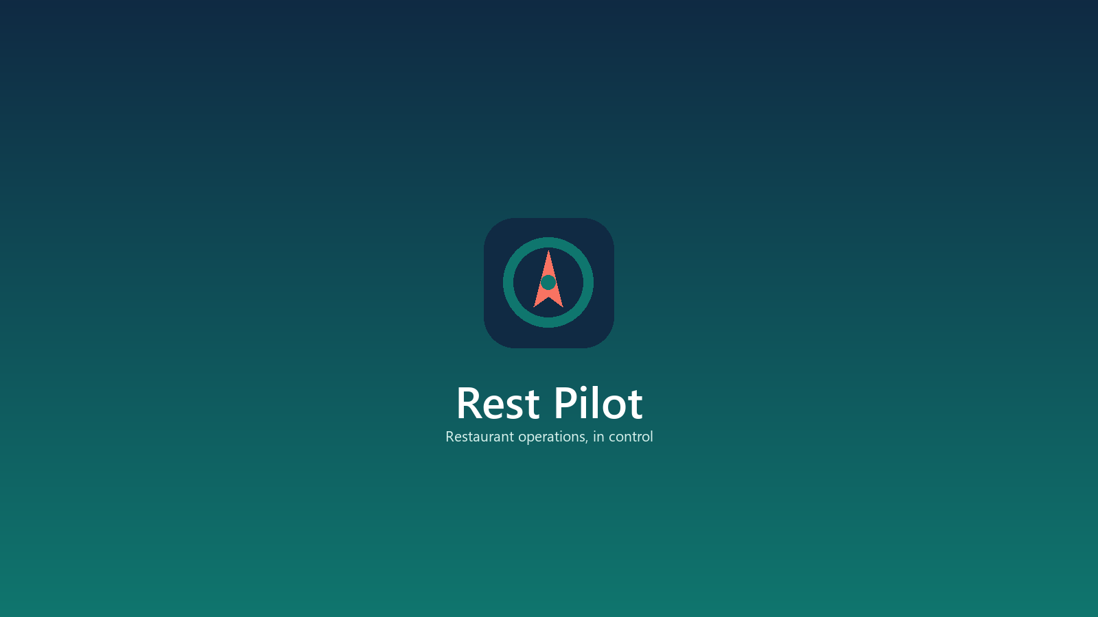 Rest Pilot — orders, POS and restaurant management